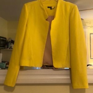 Yellow necessary clothing large blazer